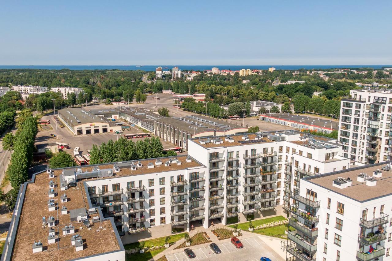 Apartamenty W Gdansku - Zajezdnia Wrzeszcz, Grudziadzka 4B Exteriér fotografie